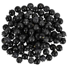 100 Pack Artificial Blueberry Fake Blueberries Lifelike Fruit Plastic Simula.