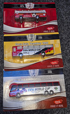 Coca-Cola FIFA WM Teambus Modellbus Set 1990/2006 1:87, 3 St&uuml;ck