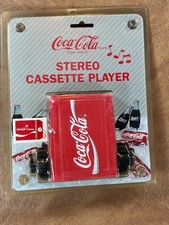 VTG 1994 Coca Cola Stereo Cassette Player w/ Headphones SEALED