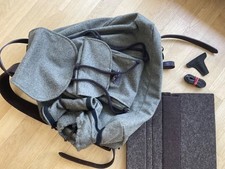 Hunderucksack Dackel Hubertus Loden und Leder, Modell "Terri" 20 Liter, wie NEU Hunderucksack Dackel Hubertus Loden und Leder, Modell "Terri" 20 Liter, wie NEU
