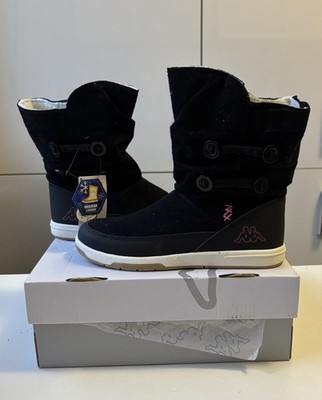 Kappa Stiefel Boots Cream K, Schwarz Gr.33 Neu Ovp