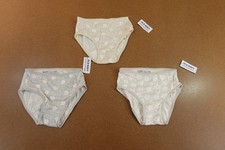 Old Navy Toddler Girl Size 4T-5T Multicolor Cotton Brief Underwear 3 Pack NWT
