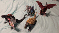 Bandai Movie monster series Burning Godzilla, Destoroyah, Mechagodzilla Anguirus