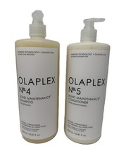 Olaplex Bond Maintenance No. 4 Shampoo and No. 5 Conditioner, 33.8 oz New Fresh