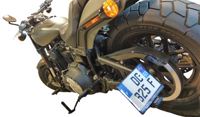 Seitenplakettenhalter Für HARLEY-DAVIDSON FAT BOB FXFBS 114 Und FXFB 107