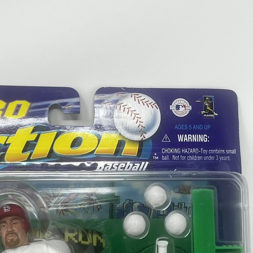 Modellino Mark McGwire Pro Action Starting Lineup 1998 NUOVO SIGILLATO Hasbro! - Foto 3 di 9