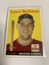2007 Topps Heritage Lance Berkman Houston Astros