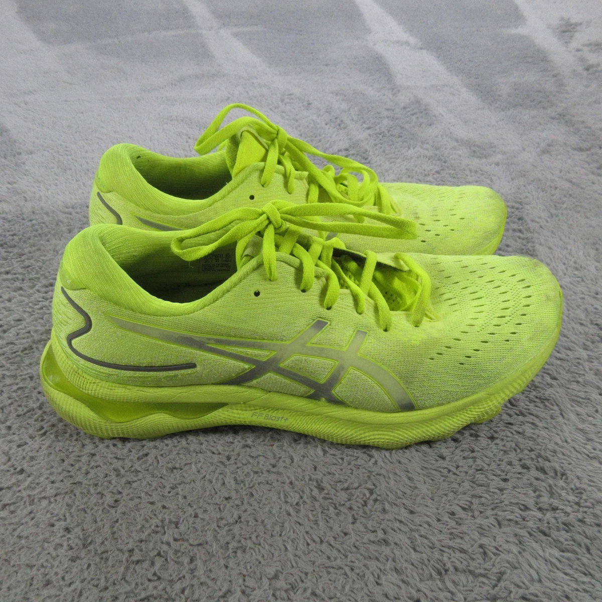 ASICS Gel-Nimbus 24 Lite-Show, Lite-Show/Safety Yellow, US 13 Mens Asics Gel-Nimbus 24 Lite-Show Safety Yellow main image 2
