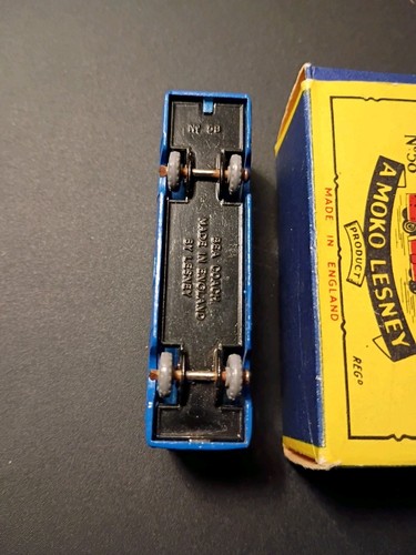Matchbox #58A BEA COACH "Red Block At End" 1958 VN/ MINT Solid Original B5 Box - Picture 11 of 15