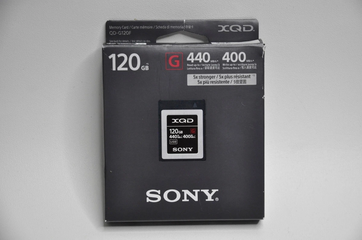 SONY XQD 120GB メモリーカード Amazon.com: Sony 120GB XQD G Series Memory Card Bundle with 128GB