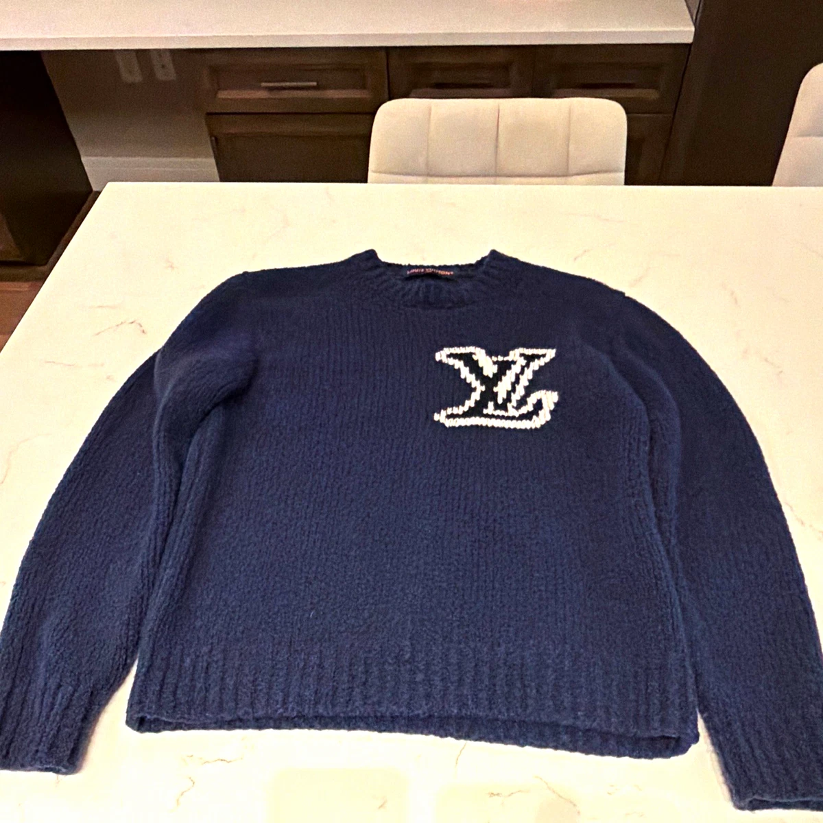 Louis Vuitton Blue Sweaters for Men for sale | eBay