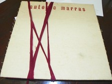Antonio Marras 2003 copy right Art large Book Foreign stain shown on back cover