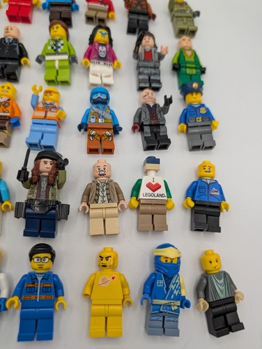 LOT OF 40 LEGO Minifigures Mixed Lot City, Marvel, Ninjago, Police Etc - Picture 5 of 5