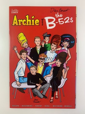 Archie Meets the B-52s #1 SIGNED by Dan Parent (ARCHIE COMICS)