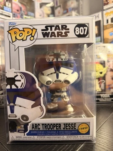 Funko Pop! Vinyl: Star Wars - Arc Trooper Jesse (Chase) #807 with Protector