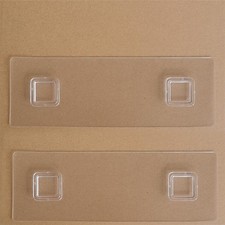 MRPAPA 2 Pack 8 inches x 0.1 x 3.2 inches, Adhesive for Shower Caddy
