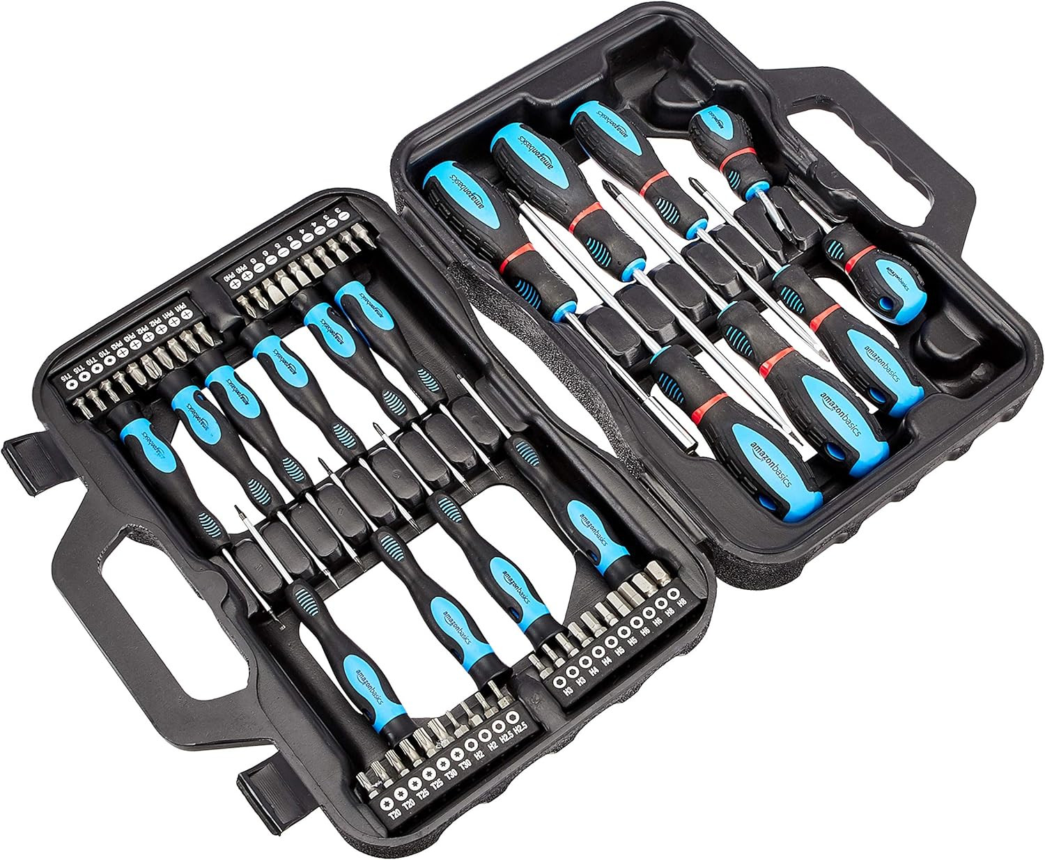 Set Cacciaviti Precisione 58 Pezzi Professionali Magnetici Torx Croce