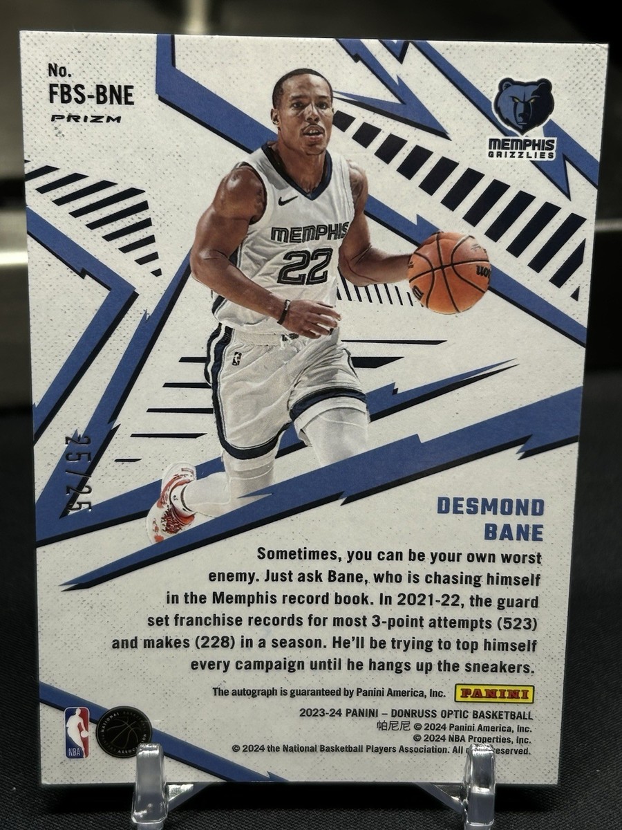 desmond bane auto nbaカード 2023-24 Donruss Optic Desmond