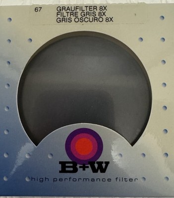 B + W High Performance Filter  Graufilter 8X 103 Jos Schneider Camera Germany