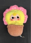 Baby Three BB3 Small Flowers Series Yellow & PInk Flower Plush Pendant Toy — photo 1