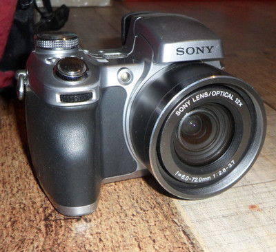 Sony Digital Camera Cyber Shot DSC-H1 5.1 MP Super Steady Shot 12x Zoom Lens