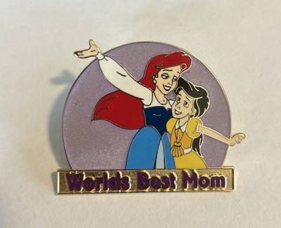 Disney Pin 22082 Ariel Melody World s Best Mom Little Mermaid