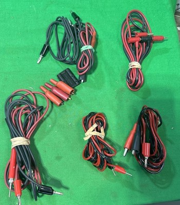 LOT OF 5 FLUKE POWER PROBES/ CONNECTORS