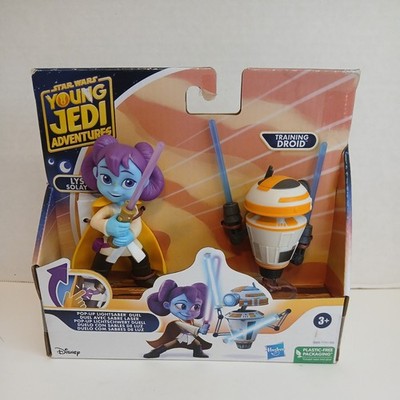STAR WARS Young Jedi Adventures Lys Solay & Training Droid