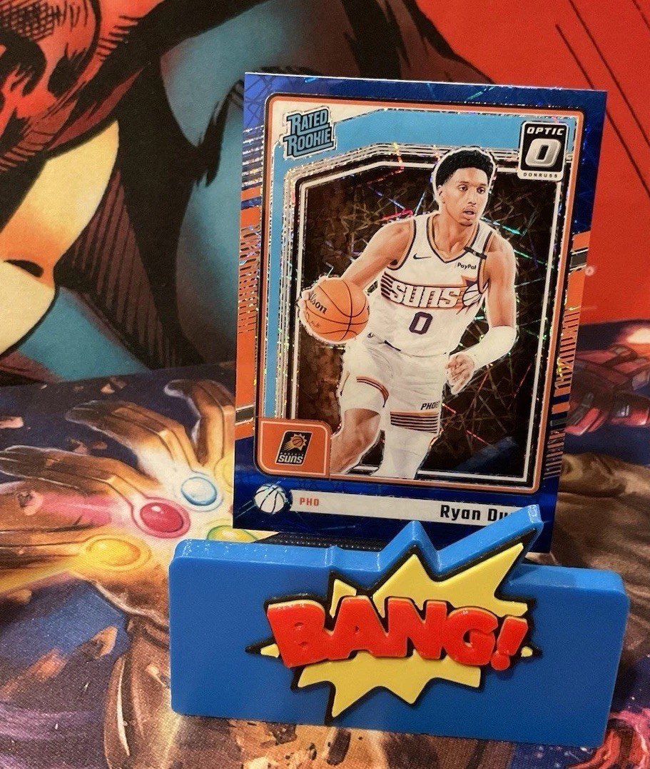 🔥2024-25 Panini Donruss Optic #279 Blue Velocity  (RC) Ryan Dunn 🔥Suns