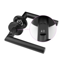 Rosetten Garnitur Quick Lock Türgriff mit Verriegelung smart lock Türbeschlag