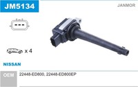 Janmor ZüNdspule JM5134 FüR Note NJ10 J10 Trail Nissan Qashqai Micra Tiida K12 2