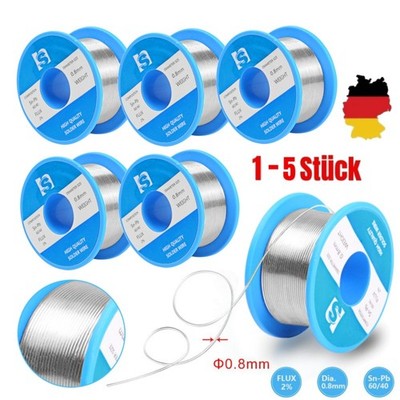 60/40 Low Melting Point Soldering Core Tin Wire 50g High Purity Solder Wire Roll