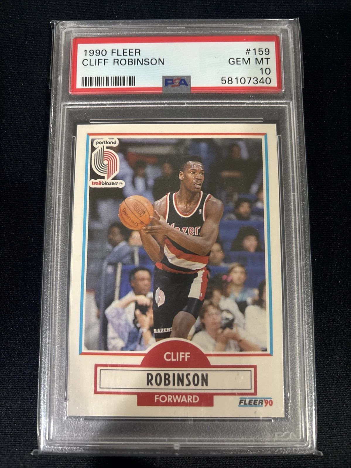 Cliff Robinson trading card