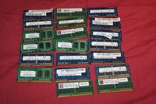 Lot of 20 4GB DDR3 Laptop Memory Ram 204 PIN 2Rx8-SEE PHOTOS