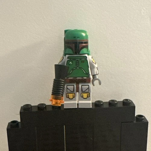 *RARE*  LEGO Boba Fett Cloud City 10123 Star Wars Minifigure printed arms+legs