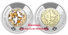 Canada 2023 $2 Color & Non-color the Jean Paul Riopelle Toonie Coin Set