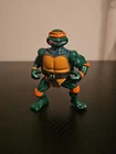 1988 Playmates TMNT Teenage Mutant Ninja Turtles Hard Head MICHAELANGELO Figure