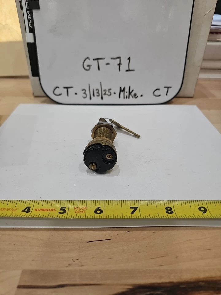 GPS / Standard Ignition 2 Terminal Ignition Lock Cylinder US-64 US64 - Image 4 of 4