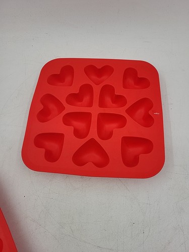 Silicone Heart Dessert Candy Mold - Ice Cube Tray for Baking & Crafts - Picture 2 of 5