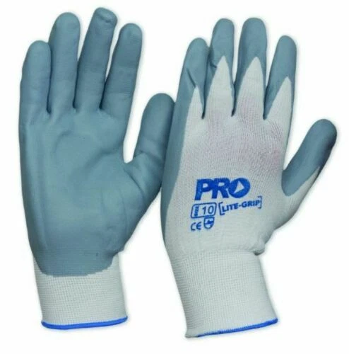 Nylon Safety Gloves & Pads Nitrile Glove Coating