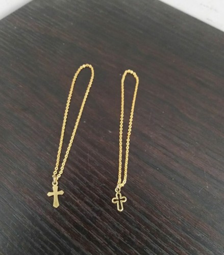 Q4-08 1/6 Scale Soldier Trendy Jewelry Cross Necklace Model for 12" Doll Toys