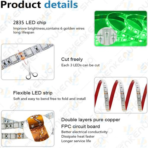 5000Lumens 12V 300LED Green Underwater Fishing Light Attracting Light IP67 US - Picture 14 of 16