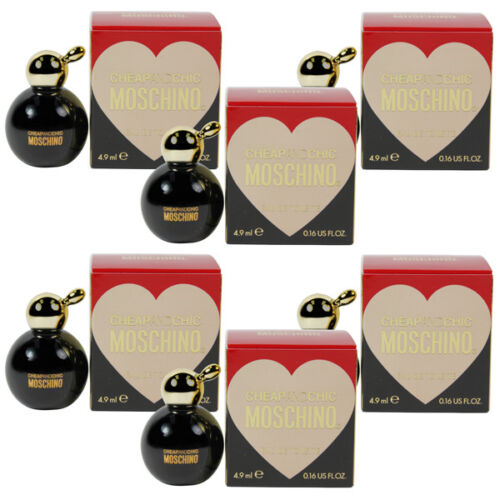 Cheap & Chic by Moschino for Women Combo Pack: EDT 0.9oz (6x 0.15oz minis) New - Photo 1/1
