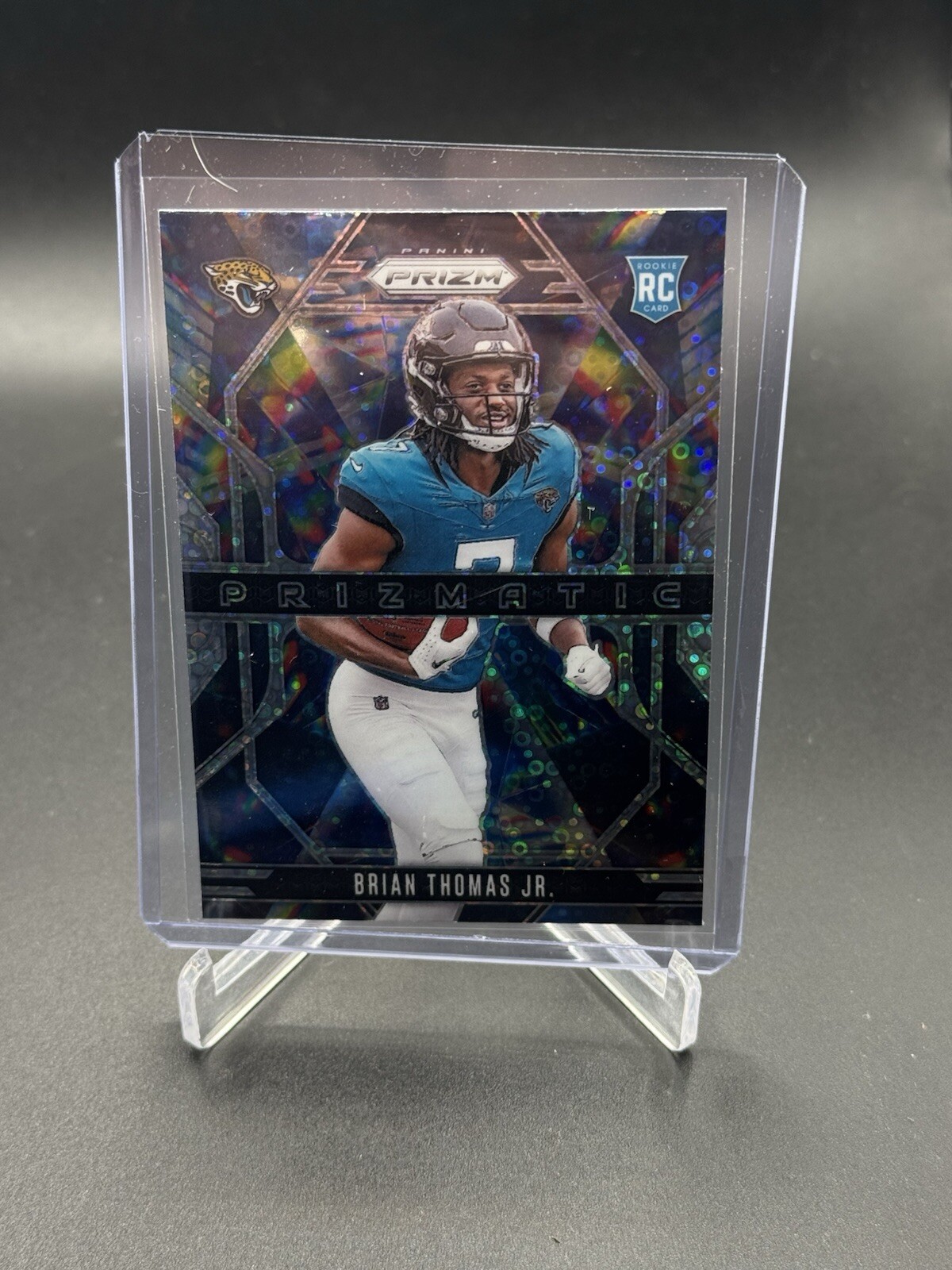 Brian Thomas Jr No Huddle Prizmatic Rookie 2024 Panini Prizm NFL Jaguars