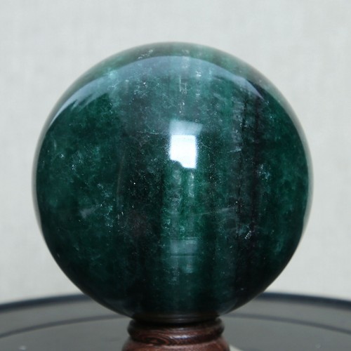 B6334-1317gNatural Green Strawberry Quartz Crystal Ball Polished Sphere Specimen - Picture 3 of 12