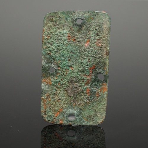 EXCELENTE ARMADURA LAMINAR ANTIGUA VIKINGA DE BRONCE - CIRCA SIGLO IX/XI (2332) - Imagen 1 de 2