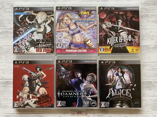PS3 No More Heroes & Lollipop & Killer Is Dead & Shadows of the Damned & Alice  - Bild 1 von 14