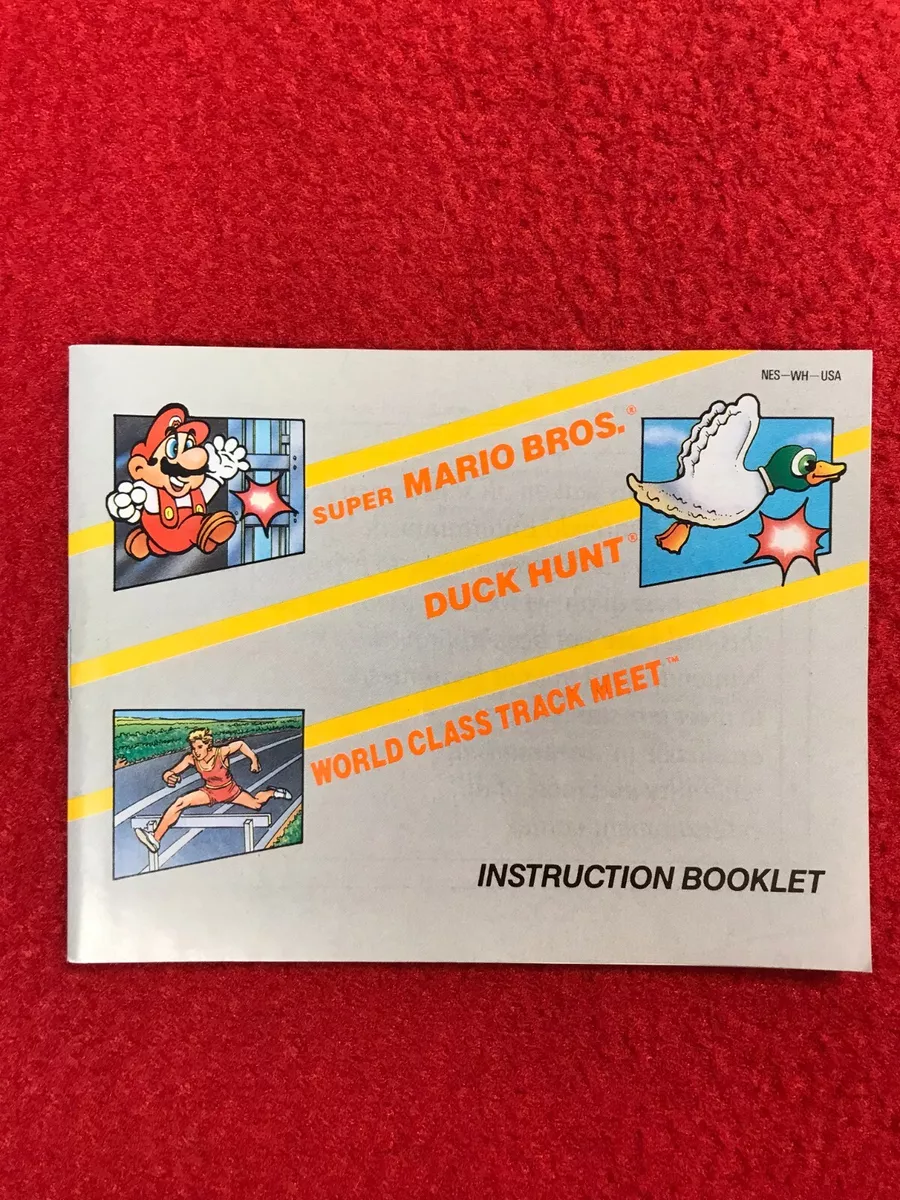 Nes super mario bros duck hunt track meet value sales
