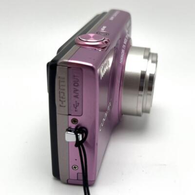 Nikon COOLPIX S6100 ピンク Nikon Coolpix S6100 Digital Compact – Retro Camera Shop