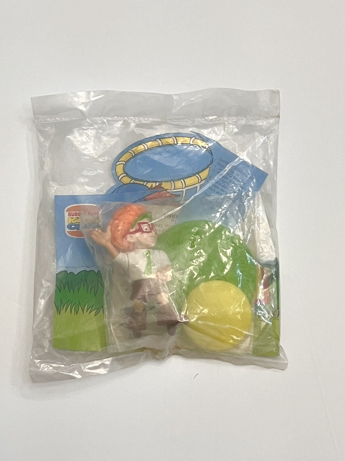 Burger King Kid's Meal Toy 1994 All Star Sports Kids I.Q. Kid Throwing Frisbee